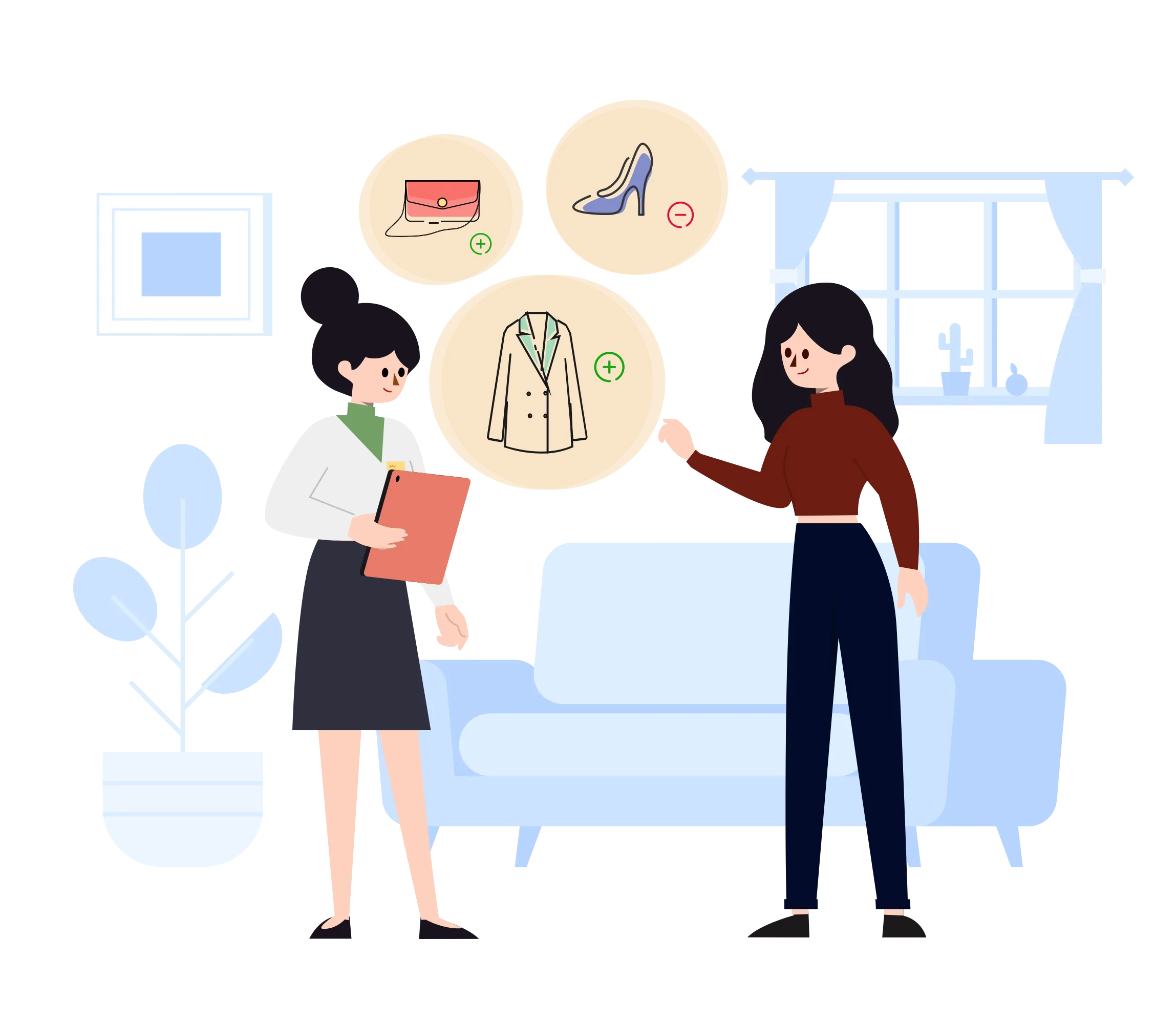 Product curation service storyboard